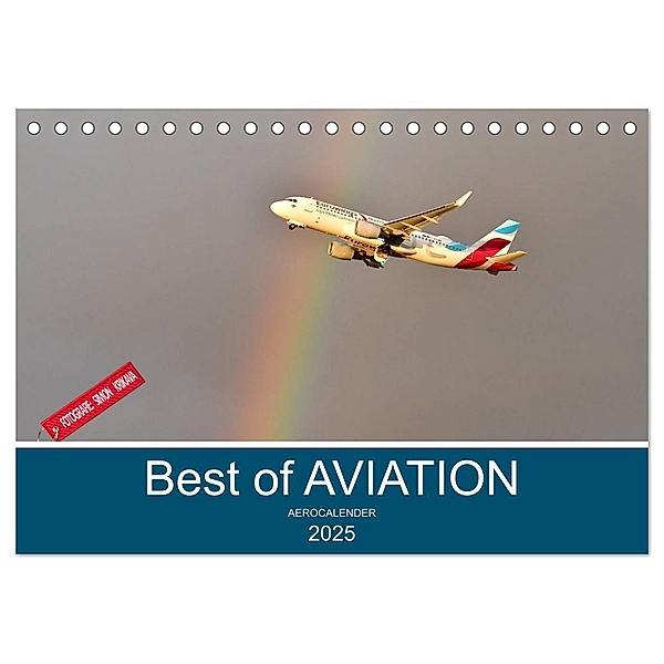Best of Aviation (Tischkalender 2025 DIN A5 quer), CALVENDO Monatskalender, Calvendo, Simon Krikava