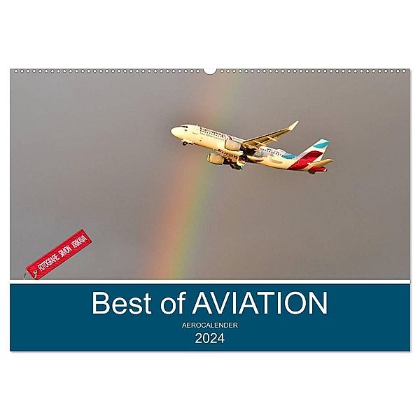 Best of Aviation (Wandkalender 2024 DIN A2 quer), CALVENDO Monatskalender, Simon Krikava