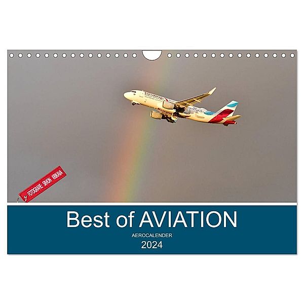 Best of Aviation (Wandkalender 2024 DIN A4 quer), CALVENDO Monatskalender, Simon Krikava