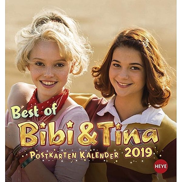 Best of Bibi & Tina Postkartenkalender 2019