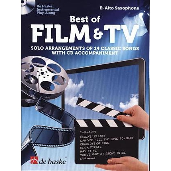 Best of Film & TV, für Altsaxophon m. Audio-CD