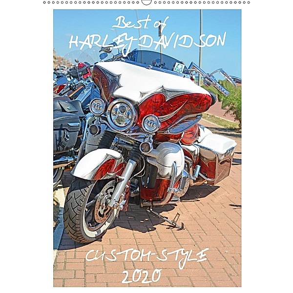 Best of Harley-Davidson Custom-Style 2020 (Wandkalender 2020 DIN A2 hoch), Volker Wolf
