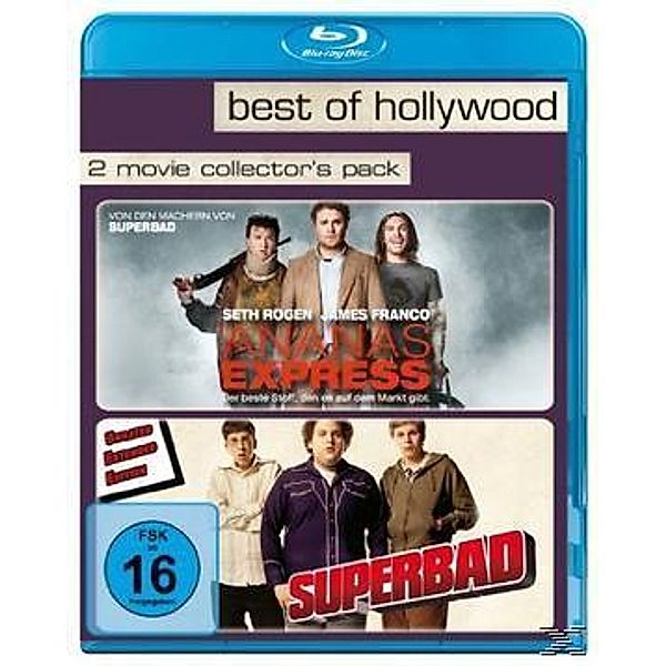 BEST OF HOLLYWOOD - 2 Movie Collector's Pack: Ananas Express / Superbad, Seth Rogen, Evan Goldberg, Judd Apatow