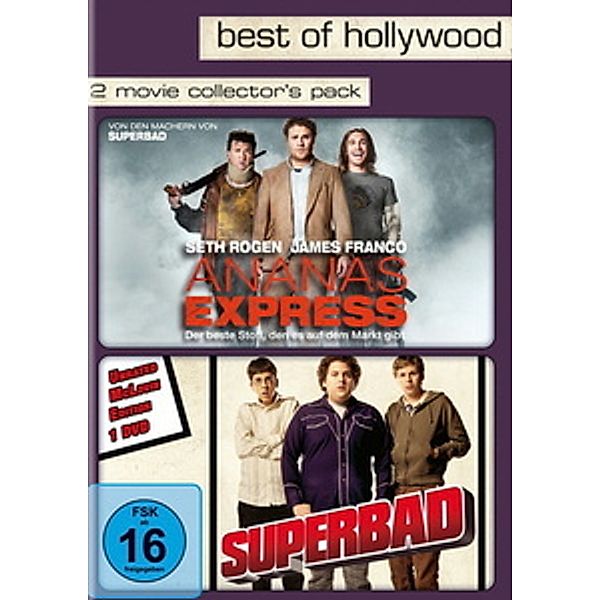 BEST OF HOLLYWOOD - 2 Movie Collector's Pack: Ananas Express / Superbad