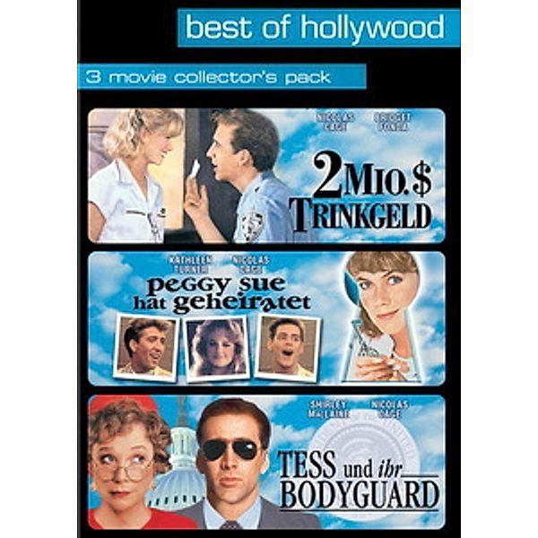 Best of Hollywood - 3 Movie Collector's Pack: 2 Mio. $ Trinkgeld / Peggy Sue hat geheiratet / Tess und ihr Bodyguard