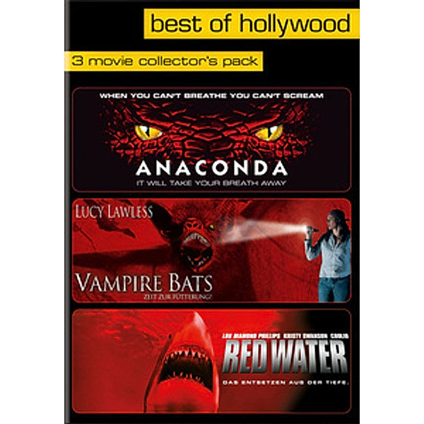 Best of Hollywood - 3 Movie Collector's Pack: Anaconda / Vampire Bats / Red Water