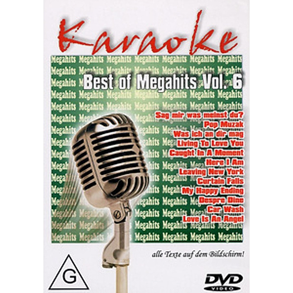 Best of Karaoke - Megahits Vol. 06, Karaoke