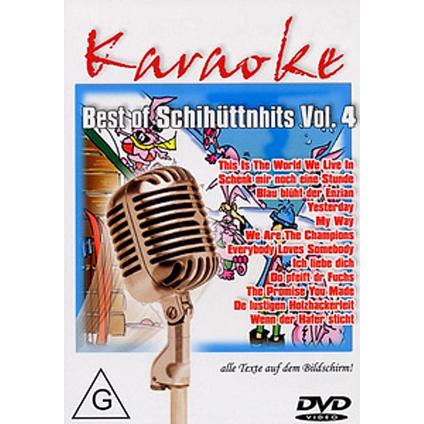 Best of Karaoke - Schihüttnhits Vol. 04, Karaoke