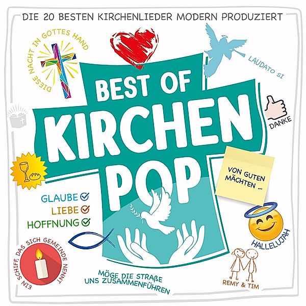 Best Of Kirchenpop - Die 20 Besten Kirchenlieder M, Remy & Tim