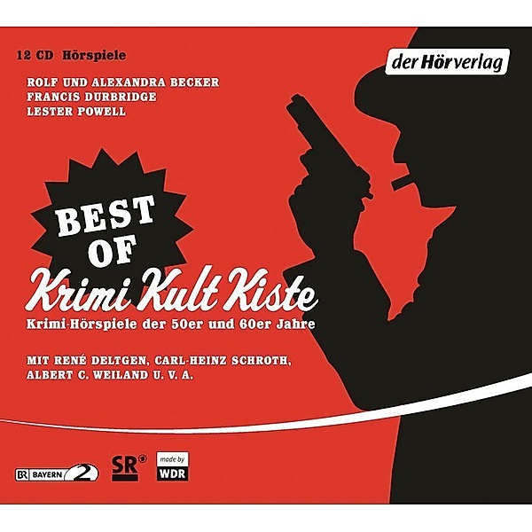 Best of Krimi Kult Kiste,12 Audio-CDs, Rolf A. Becker, Alexandra Becker, Lester Powell