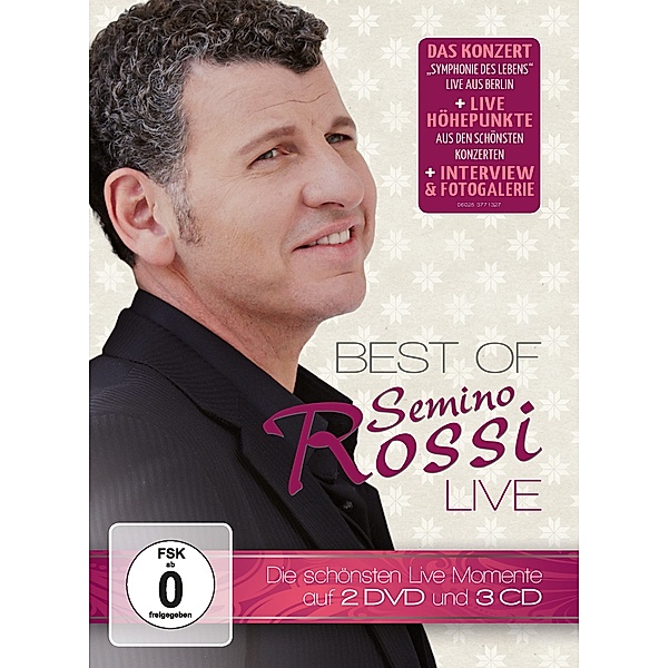 Best Of - Live (Limited Deluxe Edition, 3CDs+2DVDs), Semino Rossi