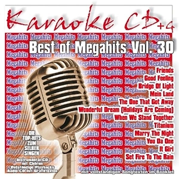 Best Of Megahits Vol. 30 - Karaoke Cdg, Karaoke, Various