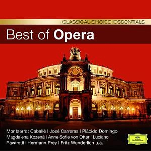 Best Of Opera (Cc), Caballé, Carreras, Domingo, Kozena, Otter, Pavarotti
