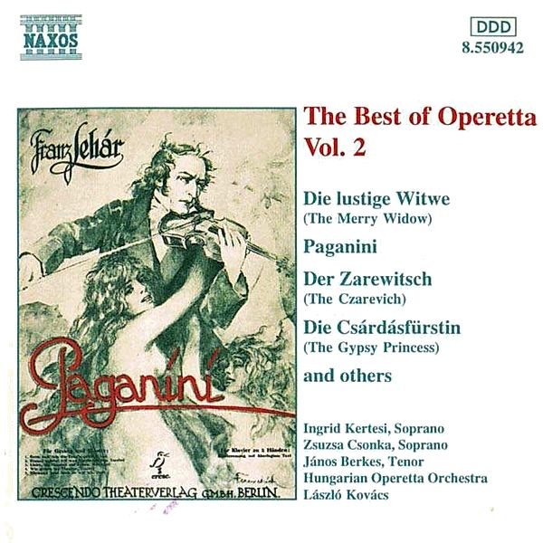 Best Of Operetta Vol.2, Kertesi, Csonka, Berkes