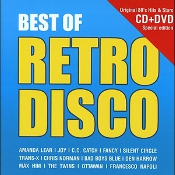 Best Of Retro Disco Cd+Dvd, Diverse Interpreten