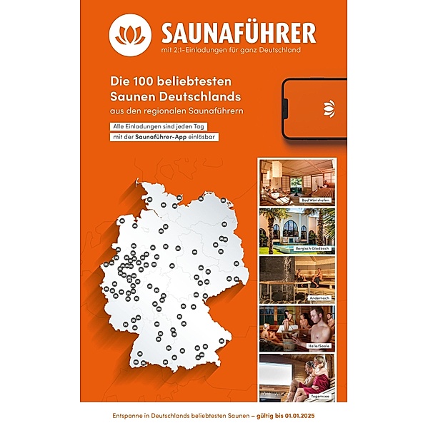 Best of Saunaführer - Die 100 beliebtesten Saunen Deutschlands, Thomas Wiege