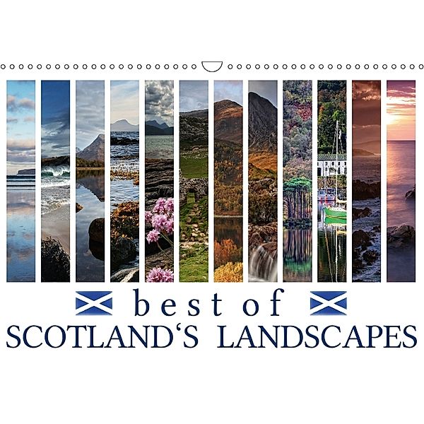 Best of Scotland's Landscapes (Wall Calendar 2018 DIN A3 Landscape), Martina Cross