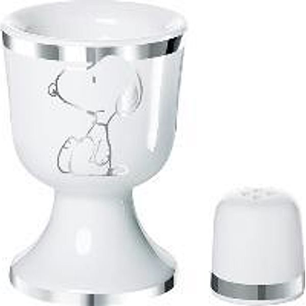 Best of Snoopy - Silver Star - Eierbecher mit Salzstreuer