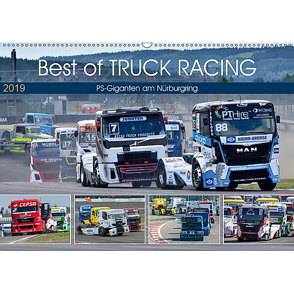 Best of TRUCK RACING (Wandkalender 2019 DIN A2 quer), Dieter-M. Wilczek