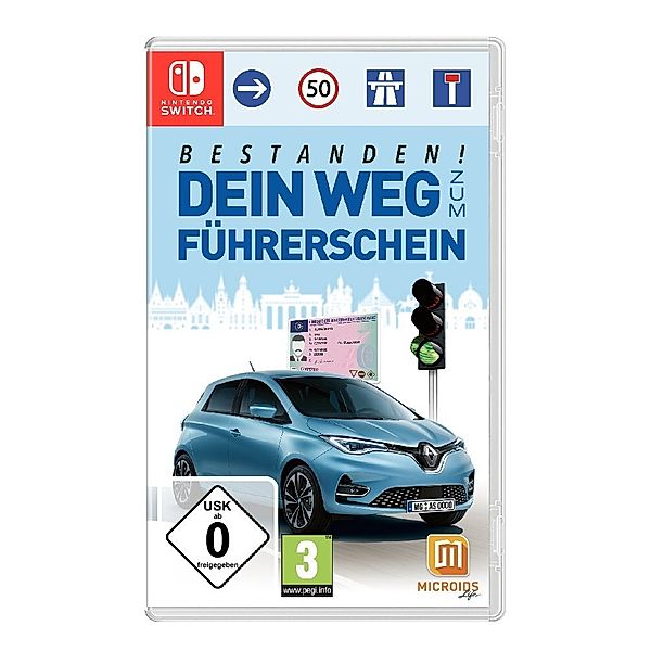 Bestanden! Dein Weg zum Führerschein,1 Switch-Card (Download Code)