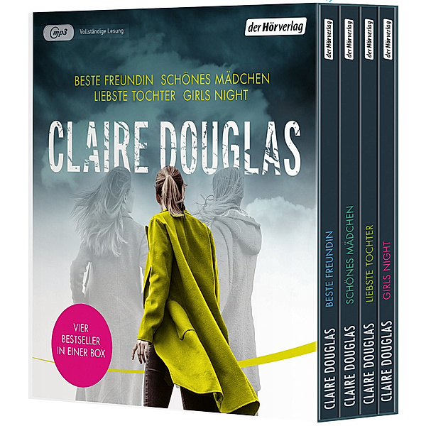 Beste Freundin - Schönes Mädchen - Liebste Tochter - Girls Night,8 Audio-CD, 8 MP3, Claire Douglas