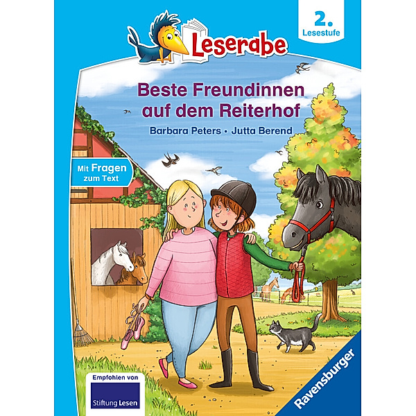 Beste Freundinnen auf dem Reiterhof - lesen lernen mit dem Leserabe - Erstlesebuch - Kinderbuch ab 7 Jahren - lesen üben 2. Klasse (Leserabe 2. Klasse), Barbara Peters