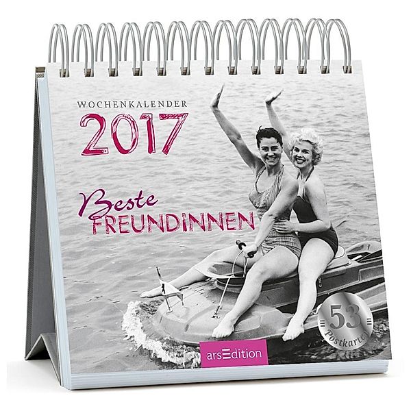 Beste Freundinnen, Postkartenkalender 2017