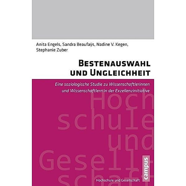 Bestenauswahl und Ungleichheit, Anita Engels, Sandra Beaufays, Nadine V. Kegen, Stephanie Zuber