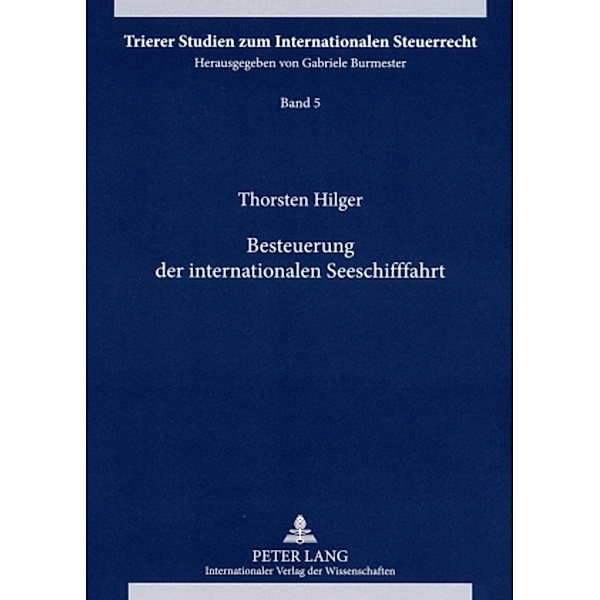 Besteuerung der internationalen Seeschifffahrt, Thorsten Hilger