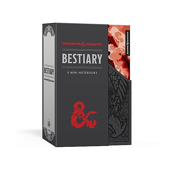 Bestiary Notebook Set (Dungeons & Dragons). 8 Mini Notebooks, Official Dungeons & Dragons