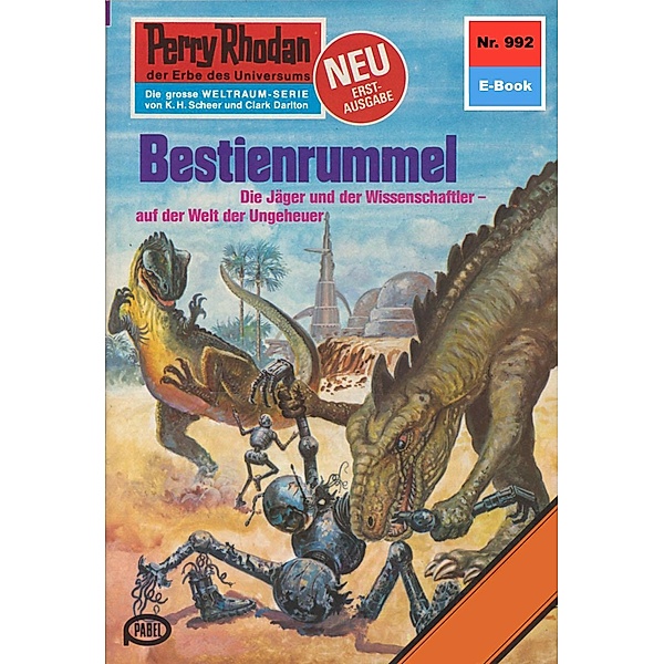 Bestienrummel (Heftroman) / Perry Rhodan-Zyklus Die kosmischen Burgen Bd.992, Peter Griese