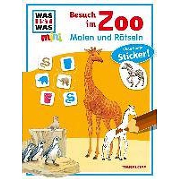 Besuch im Zoo, Malen und Rätseln, Monika Ehrenreich