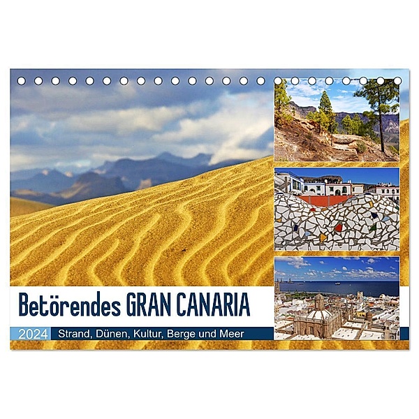 Betörendes Gran Canaria (Tischkalender 2024 DIN A5 quer), CALVENDO Monatskalender, Lucy M. Laube