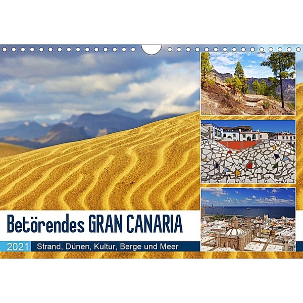 Betörendes Gran Canaria (Wandkalender 2021 DIN A4 quer), Lucy M. Laube