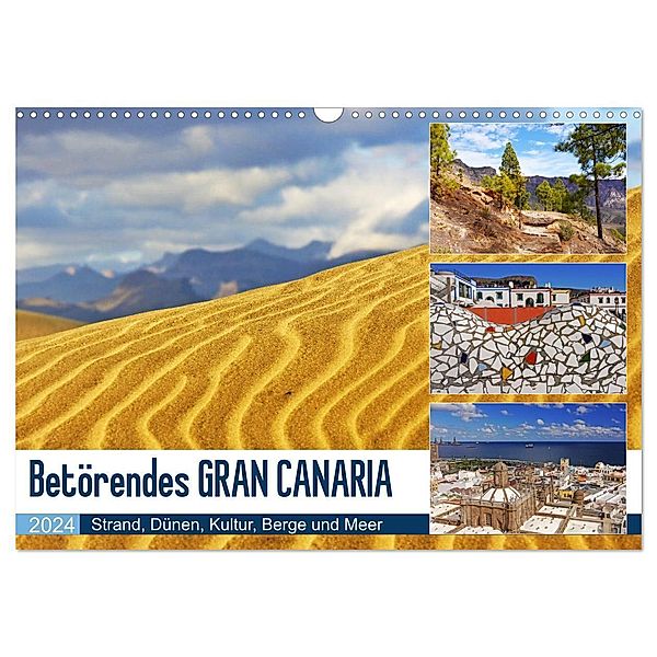 Betörendes Gran Canaria (Wandkalender 2024 DIN A3 quer), CALVENDO Monatskalender, Lucy M. Laube