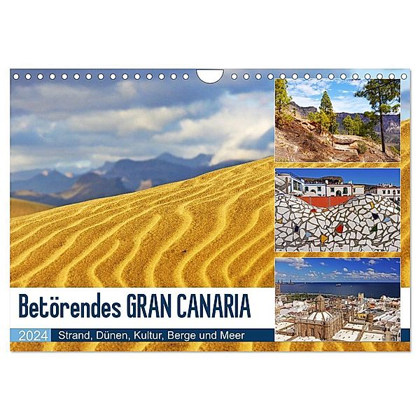 Betörendes Gran Canaria (Wandkalender 2024 DIN A4 quer), CALVENDO Monatskalender, Lucy M. Laube