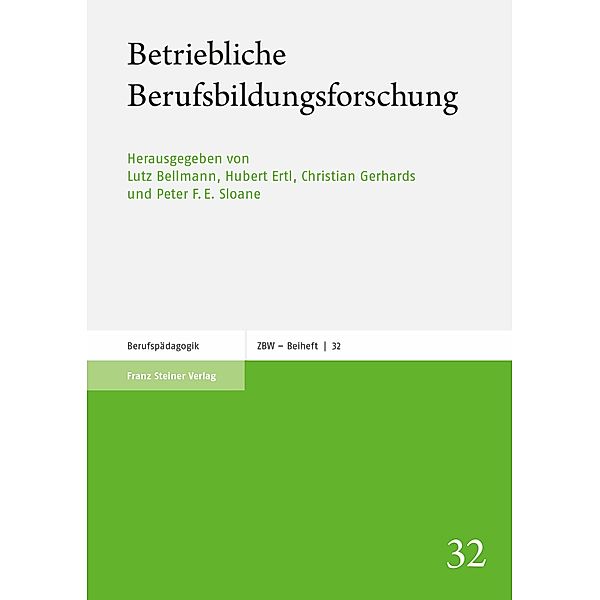 Betriebliche Berufsbildungsforschung