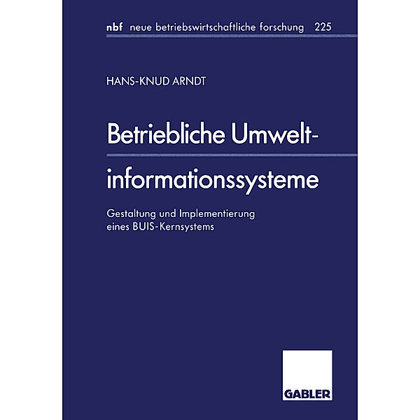 Betriebliche Umweltinformationssysteme, Hans-Knud Arndt