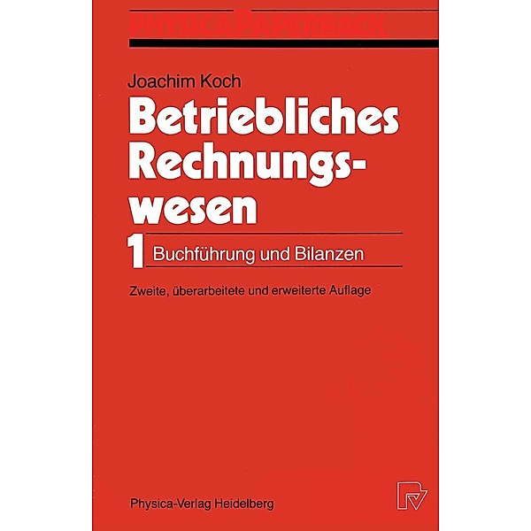 Betriebliches Rechnungswesen, Joachim Koch