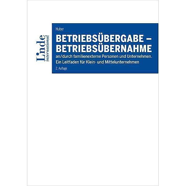 Betriebsübergabe - Betriebsübernahme, Albert Huber