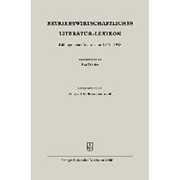 Betriebswirtschaftliches Literatur-Lexikon, Eva Däbritz