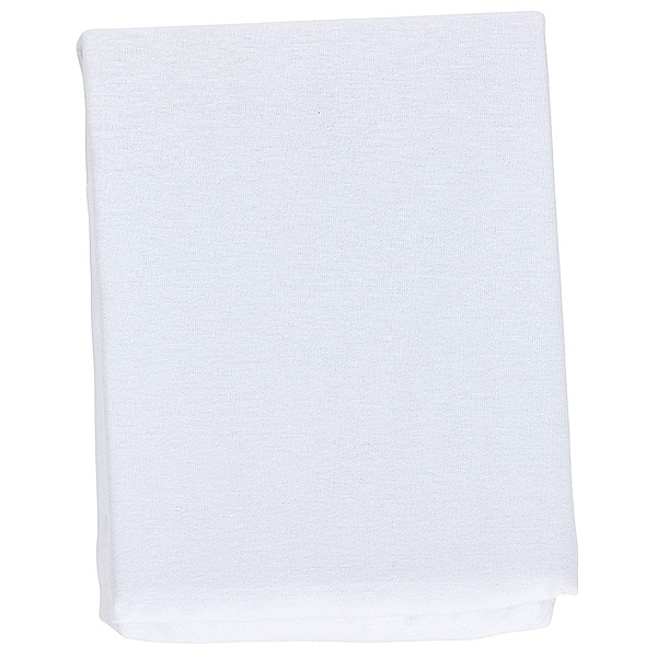 Alvi® Bettschutz-Spannlaken LITTLE BED (70x140) aus Jersey in weiß