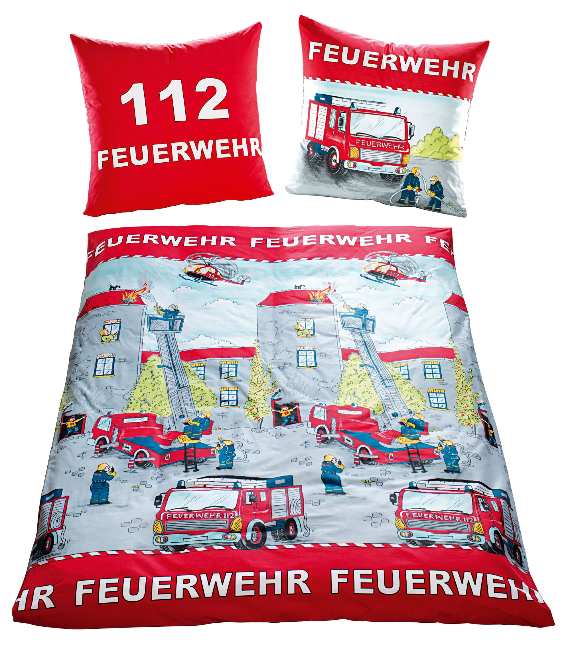 Bettwäsche Feuerwehr, Linon, 135 x 200 cm bestellen | Weltbild.de
