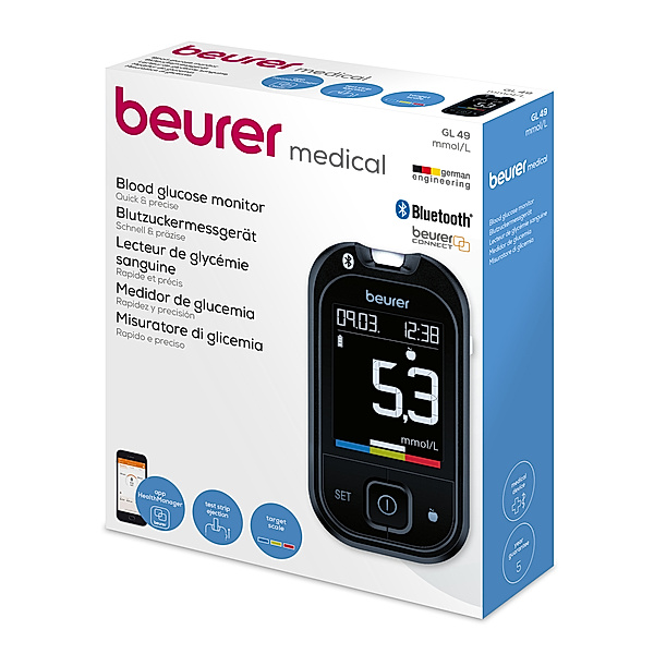 Beurer GL 49 mmol/L Blutzuckermessgerät