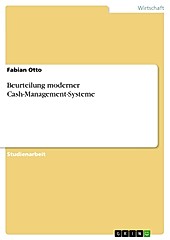 Beurteilung moderner Cash-Management-Systeme - eBook - Fabian Otto,