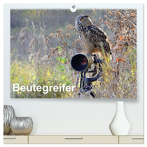 Beutegreifer (hochwertiger Premium Wandkalender 2024 DIN A2 quer), Kunstdruck in Hochglanz, Diane Jordan