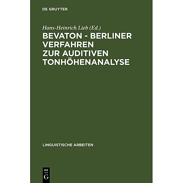 BEVATON - Berliner Verfahren zur auditiven Tonhöhenanalyse