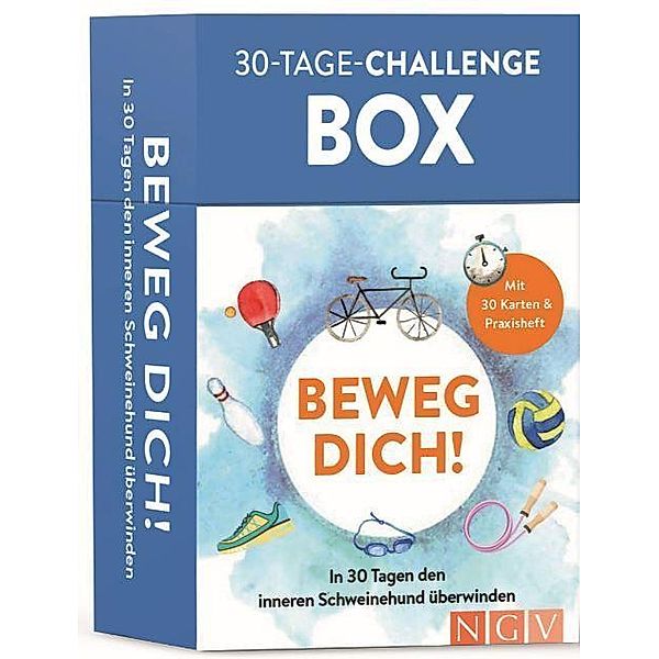 Beweg dich! 30-Tage-Challenge-Box