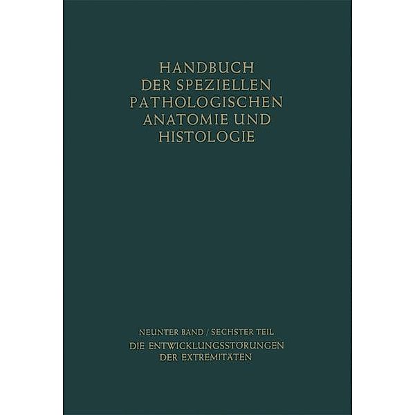 Bewegungsapparat / Handbuch der speziellen pathologischen Anatomie und Histologie, Friedrich Henke, Otto Lubarsch, Erwin Uehlinger, Andreas Werthemann