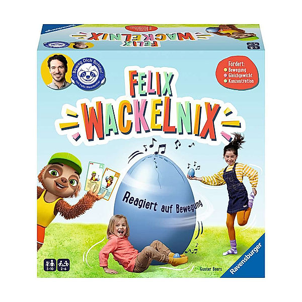 Ravensburger Verlag Bewegungsspiel FELIX WACKELNIX